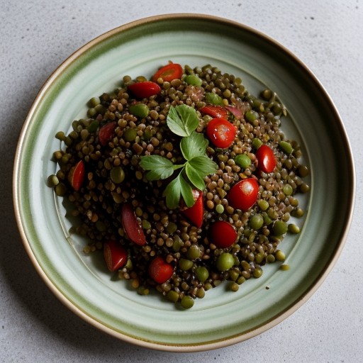 Mediterranean Lentil Salad (4 PTS recipe image