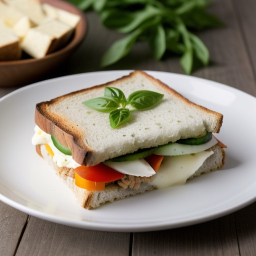 Mediterranean Sandwich recipe image