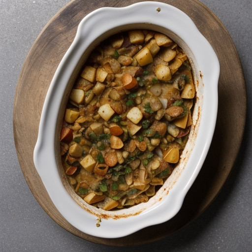 Mediterranean Seafood Casserole recipe image