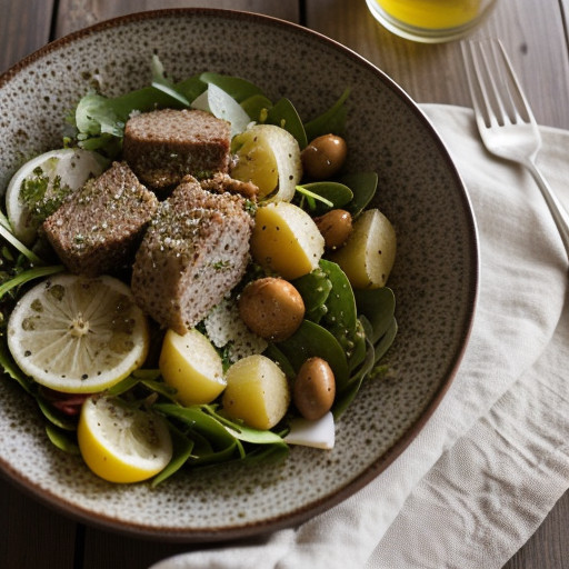 Mediterranean Spring Salad recipe image