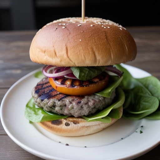 Mediterranean-Style Burgers recipe image
