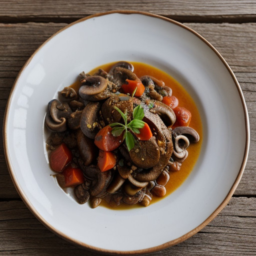 Mediterranean Style Mushrooms recipe image