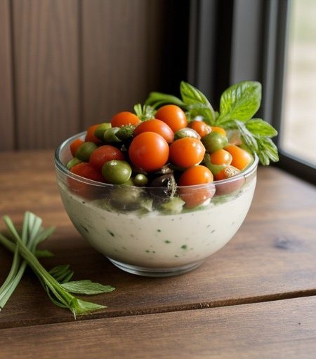 Mediterranean Tomato Salad recipe image