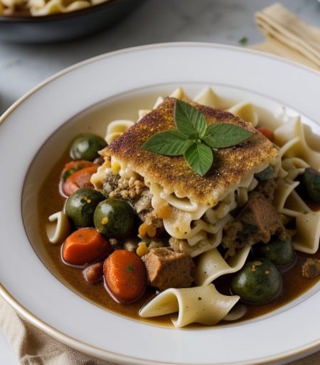 Mediterranean Turkey Casserole recipe image