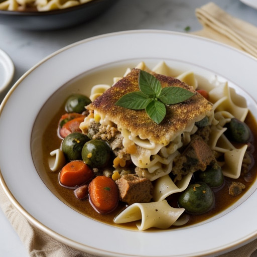 Mediterranean Turkey Casserole recipe image