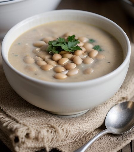 Mediterranean White Bean Soup recipe image