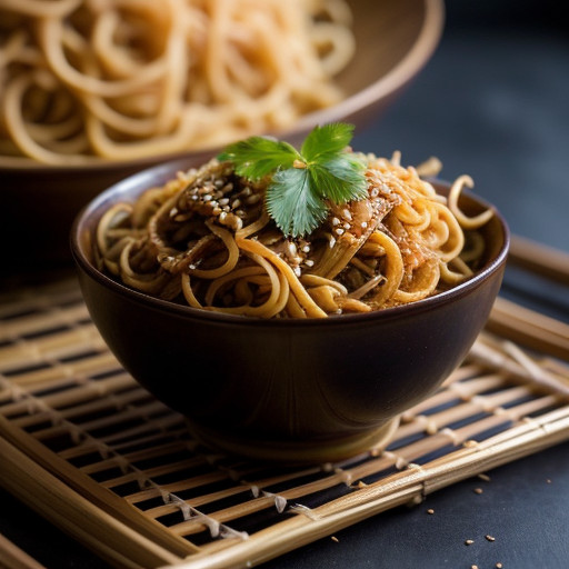 Mee Krob (Crisp-Fried Noodles recipe image