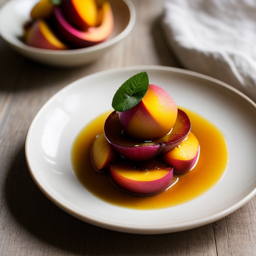 Mei Kwei Tao (Pickled Peaches in Red Rose Pet recipe image