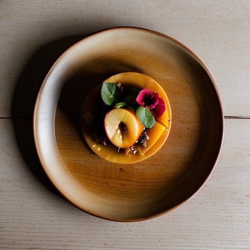Mei Kwei Tao (Pickled Peaches in Red Rose Petals recipe image