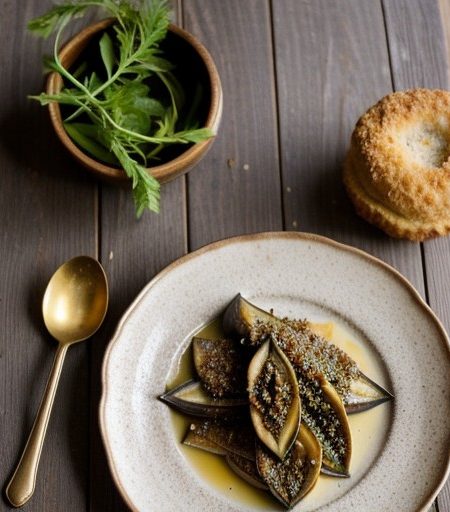 Melanzana Alla Giudea (Jewish Style Eggplant recipe image