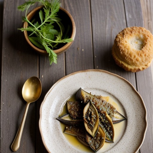 Melanzana Alla Giudea (Jewish Style Eggplant recipe image