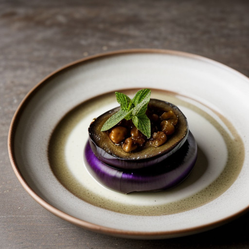 Melanzane Sott'olio (Lightl Pickled Eggplant recipe image