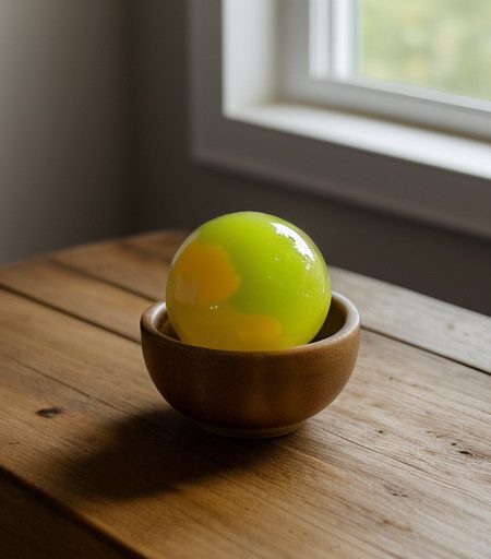 Melon Balls WLTH Llme Sauce recipe image
