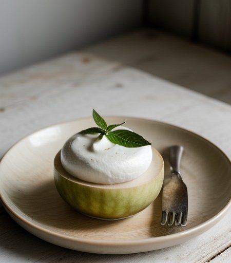 Melon Coupe With Vanilla recipe image