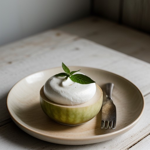 Melon Coupe With Vanilla recipe image