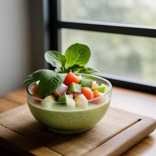 Melon~ Cucumber & Tomato Salad recipe image