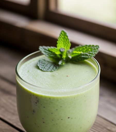 Melon Mint Smoothie recipe image