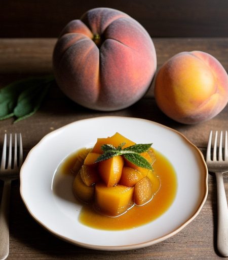 Melon Peach Conserve recipe image