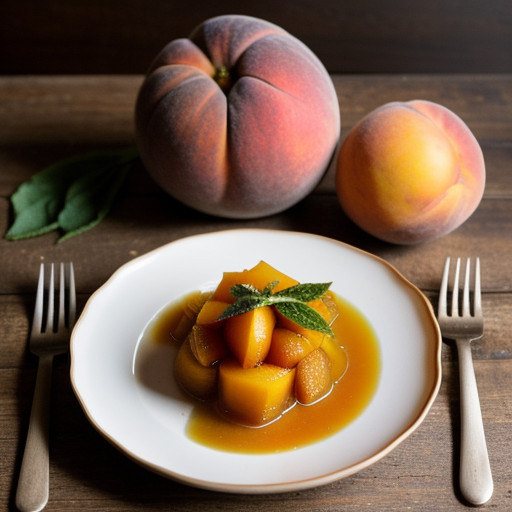 Melon Peach Conserve recipe image