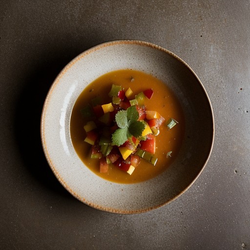 Melon Salsa With Dry Vermouth recipe image