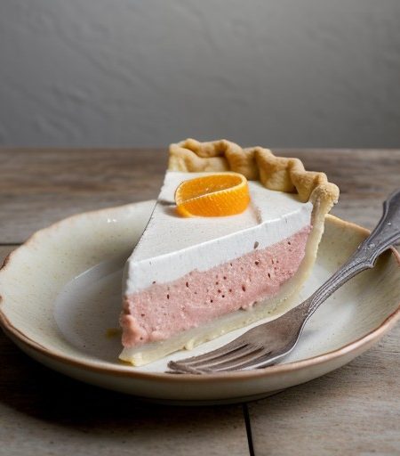 Melon Velvet Pie recipe image