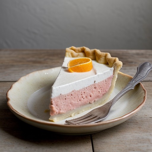 Melon Velvet Pie recipe image