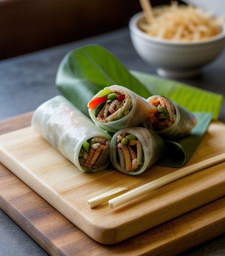Melrose Avenue Spring Rolls recipe image