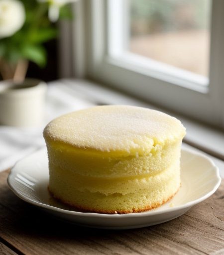 Melt-Away Butter Cakes recipe image