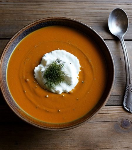 Meredith Hladick's Carrot Soup - Country Cooking recipe image