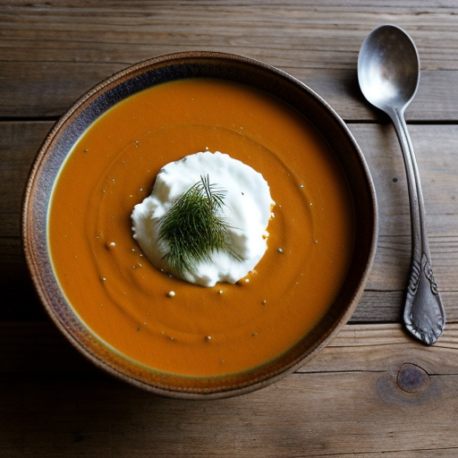 Meredith Hladick's Carrot Soup - Country Cooking recipe image