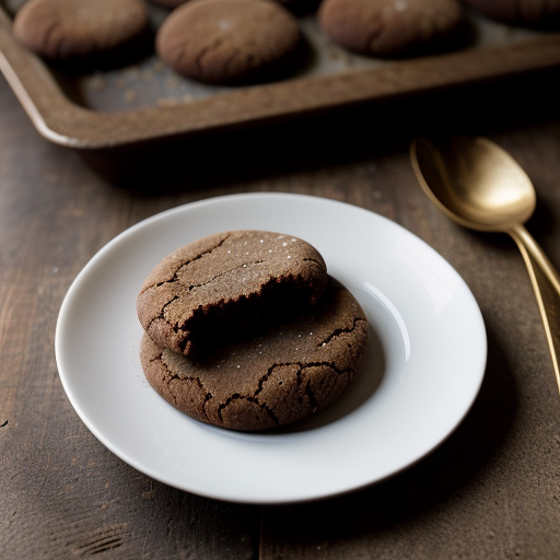 Merry Christmas Molasses Cookies recipe image