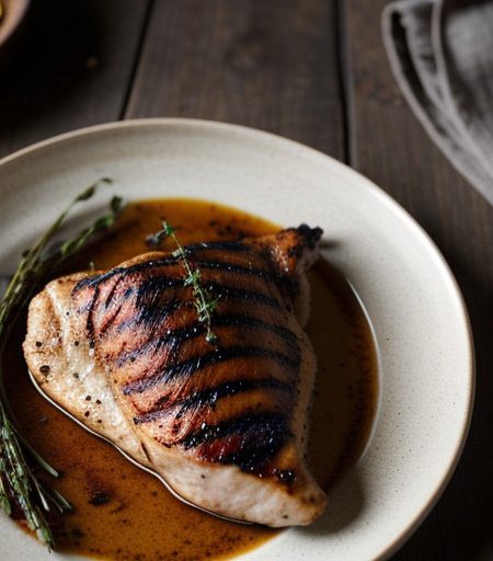 Mesquite-Grilled Breast of Chicken With Citru recipe image