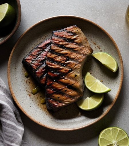 Mesquite Grilled Cumin-and-Lime-Marinated Chi recipe image