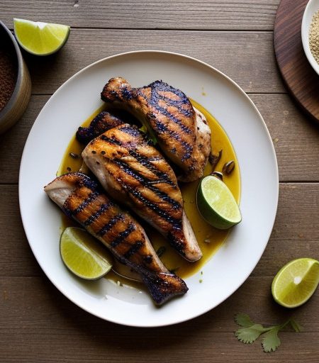Mesquite Grilled Cumin-and-Lime-Marinated Chicken recipe image