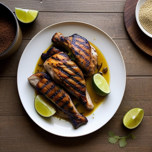 Mesquite Grilled Cumin-and-Lime-Marinated Chicken recipe image