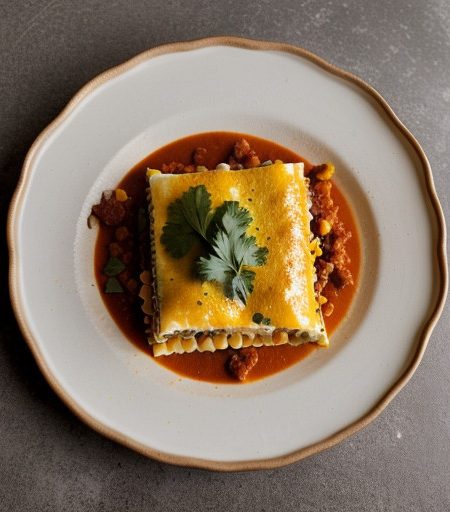 Mex-Corn Lasagna recipe image