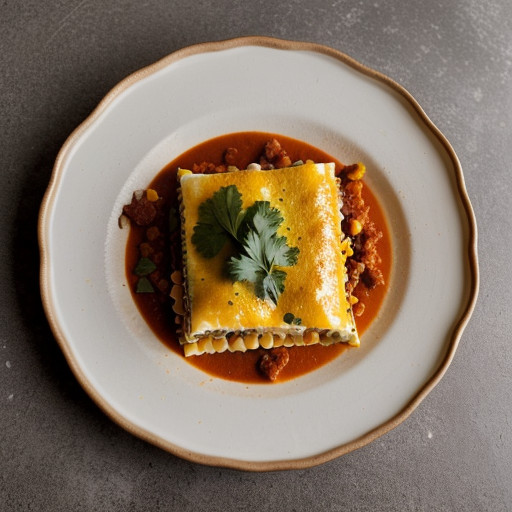 Mex-Corn Lasagna recipe image