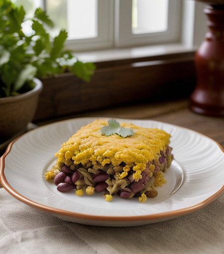 Mexican Bean and Rice Casserole recipe image