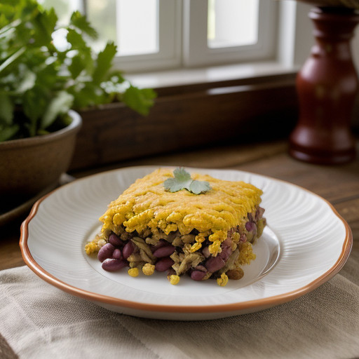 Mexican Bean and Rice Casserole recipe image