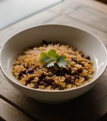 Mexican Beans and Rice. recipe image