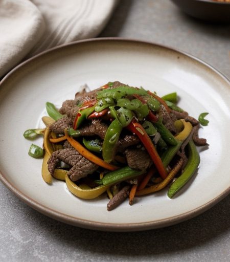 Mexican Beef Stir Fry recipe image