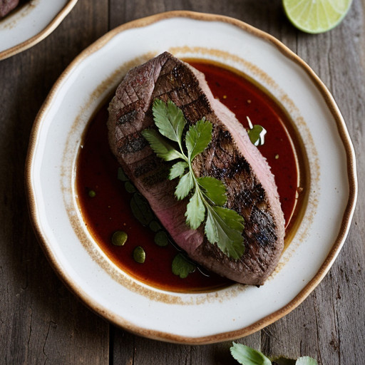 Mexican Broiled Steak recipe image
