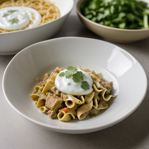 Mexican Chicken Noodle Casserole recipe image