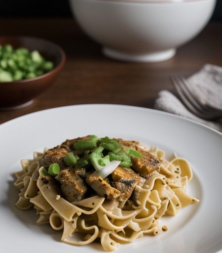 Mexican Chicken & Noodles Casserole recipe image