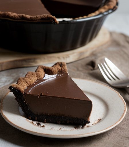 Mexican Chocolate Pie recipe image