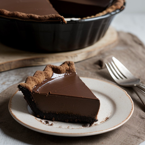 Mexican Chocolate Pie recipe image