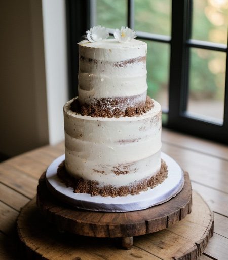 Mexican Chocolate Wedding Cakes recipe image