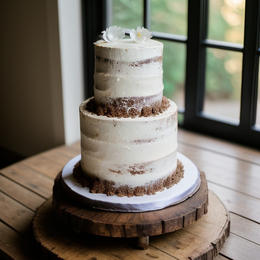 Mexican Chocolate Wedding Cakes recipe image