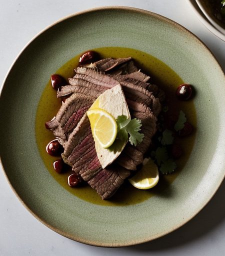 Mexican Flank Steak With Mock Tamales recipe image