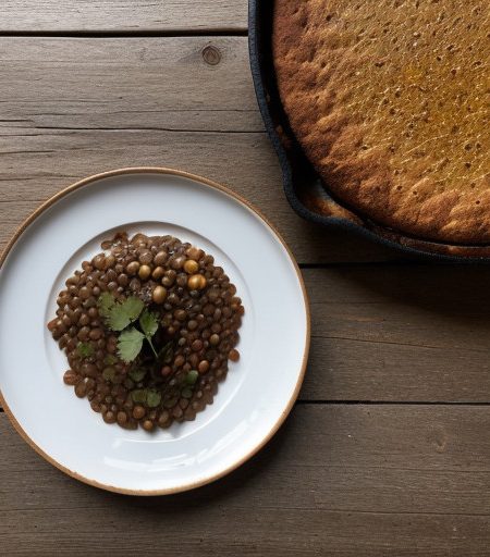 Mexican Lentil Casserole (Vegan recipe image